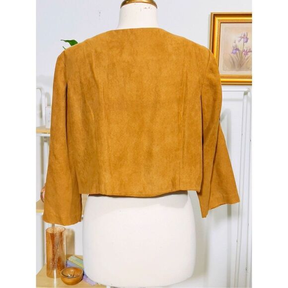 Light Brown Soft R&K Lightweight Blazer - Picture 4 of 5